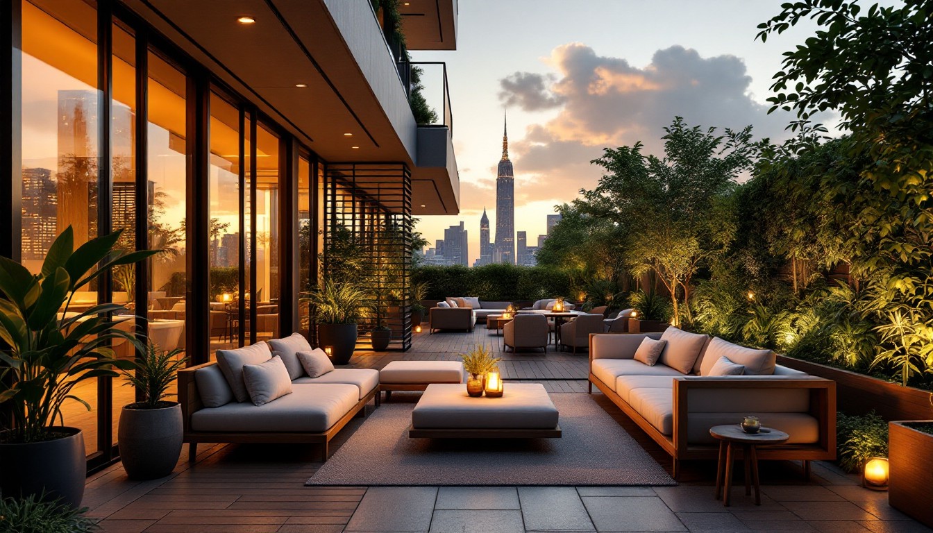Free Luxurious Rooftop Sanctuary Image - Terrace, Rooftop, Modern ...