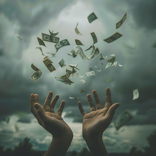 Free Money Raining Down Image - Money, People, Sky | Download at StockCake
