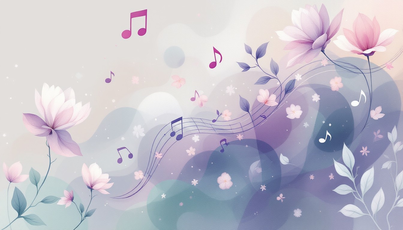 Free Music Meets Nature Photo - Watercolor, Floral, Musical | Download ...