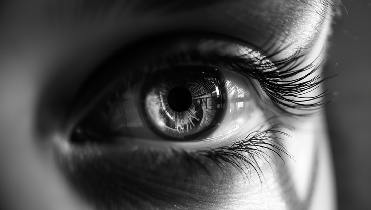 Free Intense Human Gaze Image - Eye, Gaze, Portrait | Download at StockCake