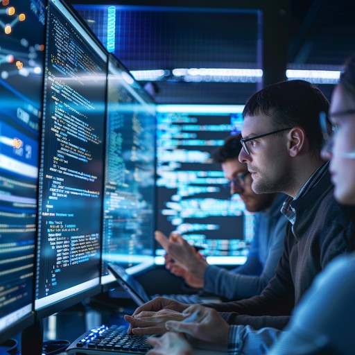 Free Tech Team Working Image - Technology, Programming, Server ...