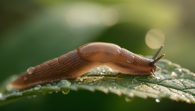 Free Slug Stretches Gracefully Image - Slug, Nature, Gastropod ...