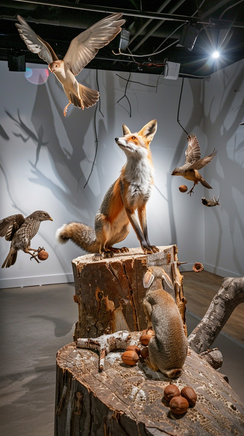 Naturally Display Free Artistic Nature Display Image - Art, Nature, Fox | Download at ...