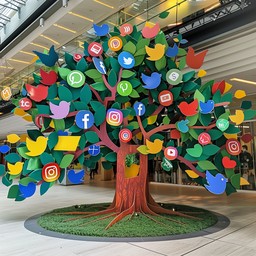 Free Social Media Tree Image - Tree, Social, Media | Download at StockCake