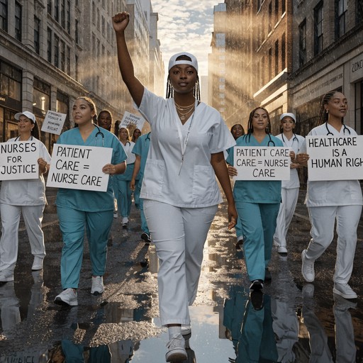 Free Nurses Demand Justice Image - Nurses, Protest, Justice | Download ...