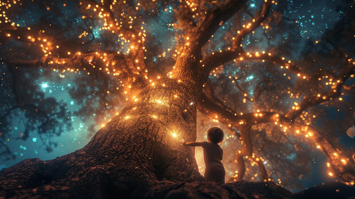 Free Enchanted Tree Wonderland Image - Enchanted, Tree, Child ...