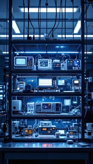 Inside Electronic Testing Lab Free Electronic Testing Station Image - Electronics, Laboratory ...