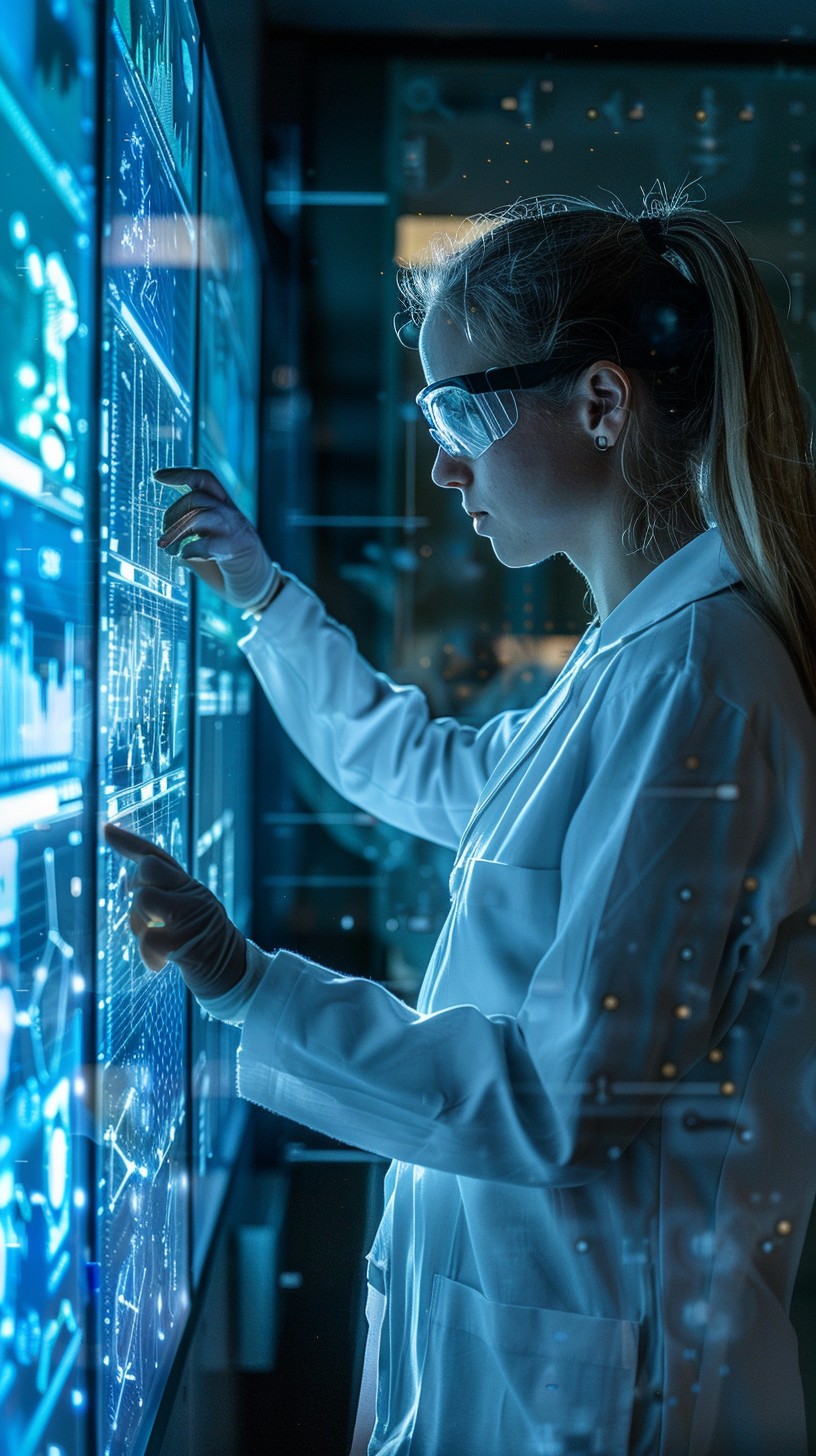 Free Scientist Analyzing Data Image - Science, Technology, Data ...