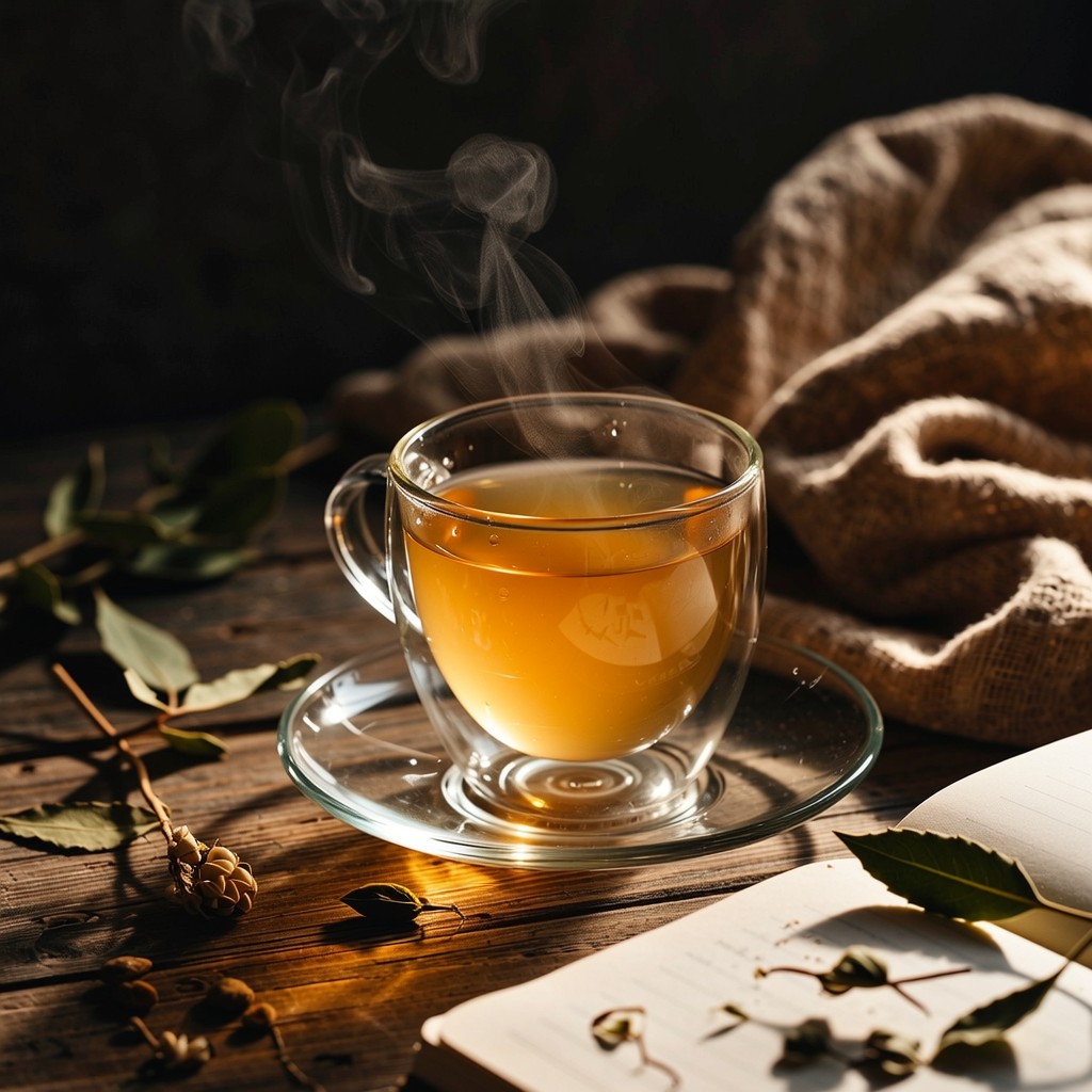 Free Golden Tea Moment Image - Tea, Herbal, Golden | Download at StockCake