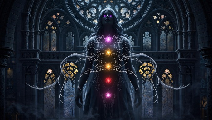 Chakra Got Free Glowing Gothic Chakra Image - Chakra, Gothic, Wheel | Download at ...