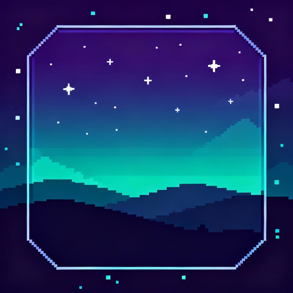 Free Cosmic Pixel Serenity Photo - Pixel, Minimalist, Cosmic | Download ...