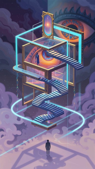 Free Ascending Through Dimensions Image - Surreal, Fantasy ...