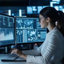 Free Focused data analysis Image - Technology, Professional, Woman ...