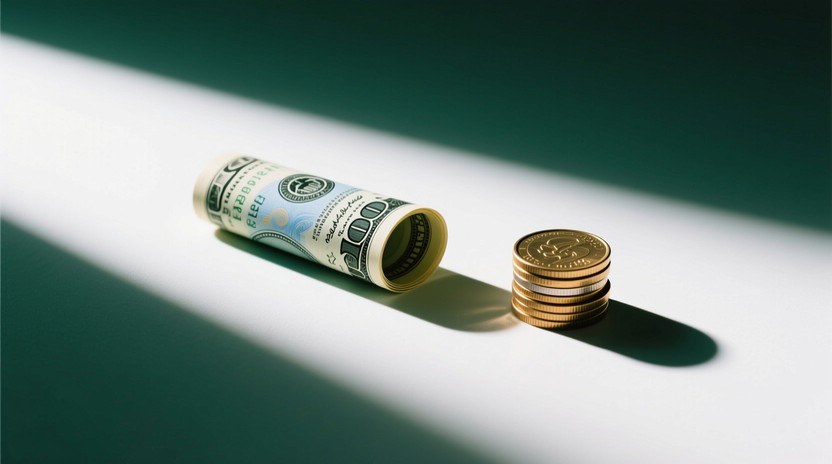 Free Money in Shadow Image - Money, Currency, Bills | Download at StockCake