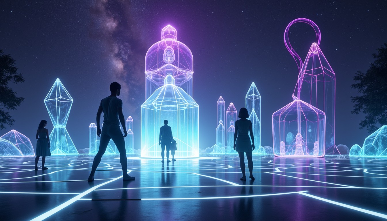 Free Digital Reality Explorers Image - Holographic, Digital, Futuristic ...