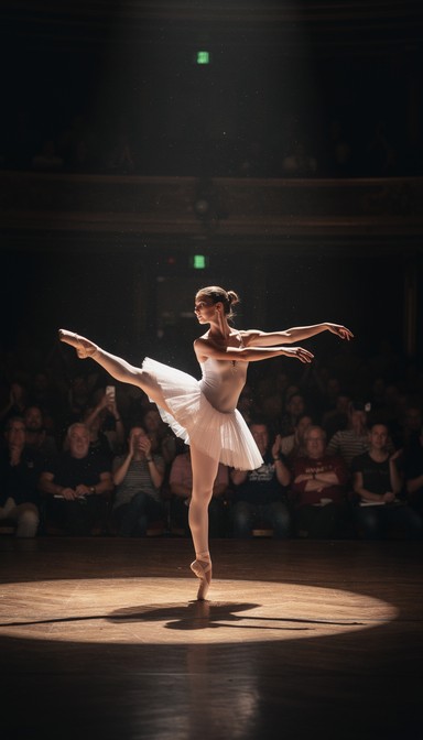 Free Elegant ballet performance Image - Ballerina, Spotlight, Ballet ...