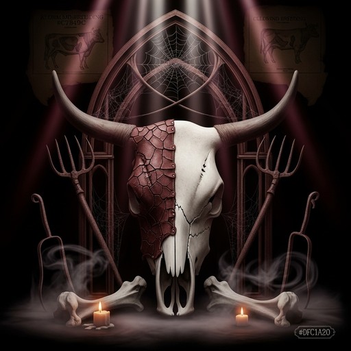 Skull Ritual Scene Free Gothic Skull Ritual Image - Skull, Bovine, Gothic | Download at ...
