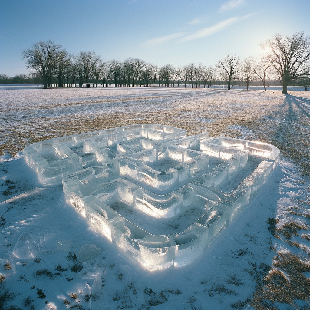 Free Ice Labyrinth Winter Image - Ice, Labyrinth, Winter | Download at ...