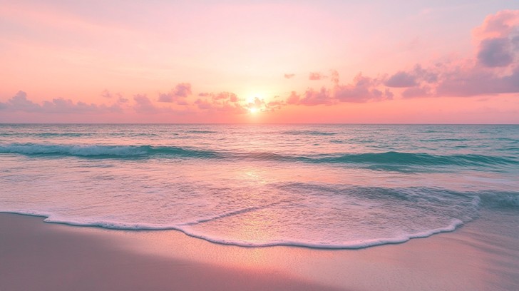 Free Sunset beach view Image - Sunset, Beach, Ocean | Download at StockCake
