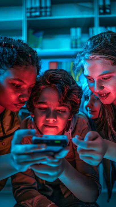 Free Engrossed Tech Play Image - Children, Smartphone, Engrossed ...