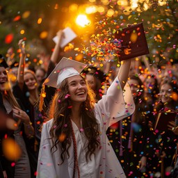 Free Graduation Joy Celebration Image - Graduation, Celebration ...