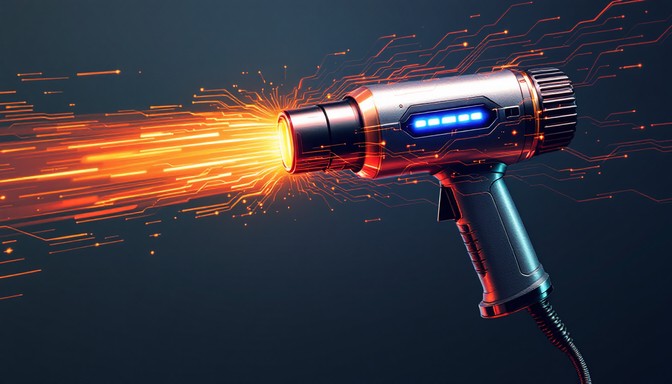 Gun Heat Simulation Free Futuristic Heat Gun Image | Download at StockCake