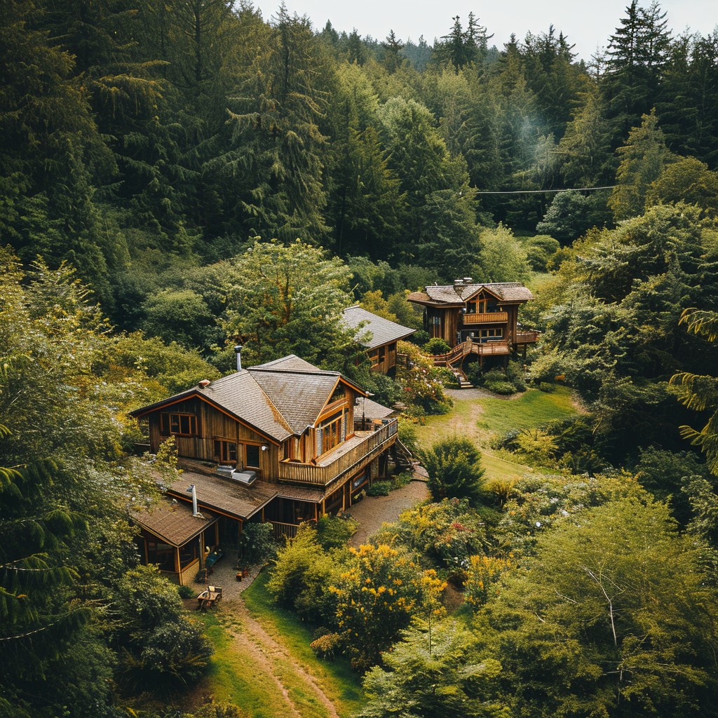 Free Forest Retreat Escape Image - Forest, Retreat, Cabins | Download ...