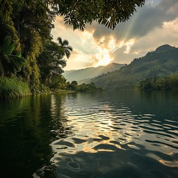 Free Tranquil Lake Sunset Image - Sunset, Lake, Tranquility | Download ...