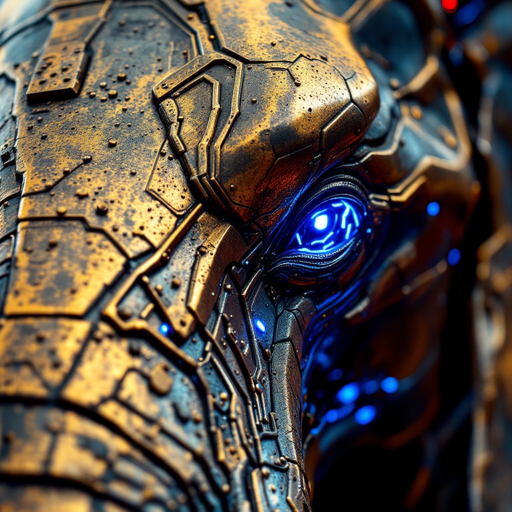 Tech Elephant Free Techno Elephant Fusion Image - Cyberpunk, Elephant, Futuristic ...