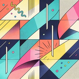 Free Retro Geometric Pattern Image - Geometric, Pattern, Retro ...
