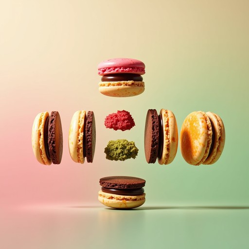 Floating Macaron Free Floating Pastel Macaron Image - Macaron, Pastry, Floating ...
