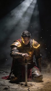 Free Strength Through Reflection Image - Warrior, Knight, Contemplative ...