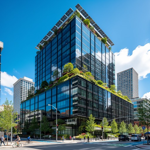 Free Green City Skyscraper Image - Skyscraper, Eco-friendly ...