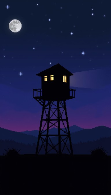 Pixels Graphics Watchtower Free Midnight Tower Vigil Image - Pixel, Art, Retro | Download at StockCake