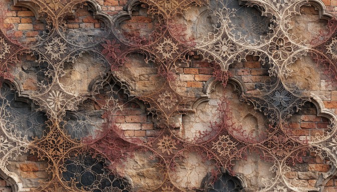 Free Gothic Lace Pattern Image - Ornamental, Gothic, Medieval ...
