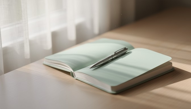 Peaceful Writing Free Peaceful Writing Moment Image - Diary, Journal, Notebook ...