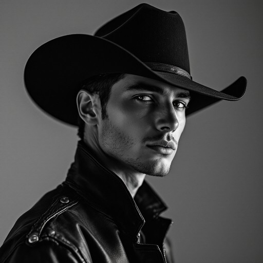 Free Mysterious Cowboy Portrait Image - Western, Cowboy, Portrait ...