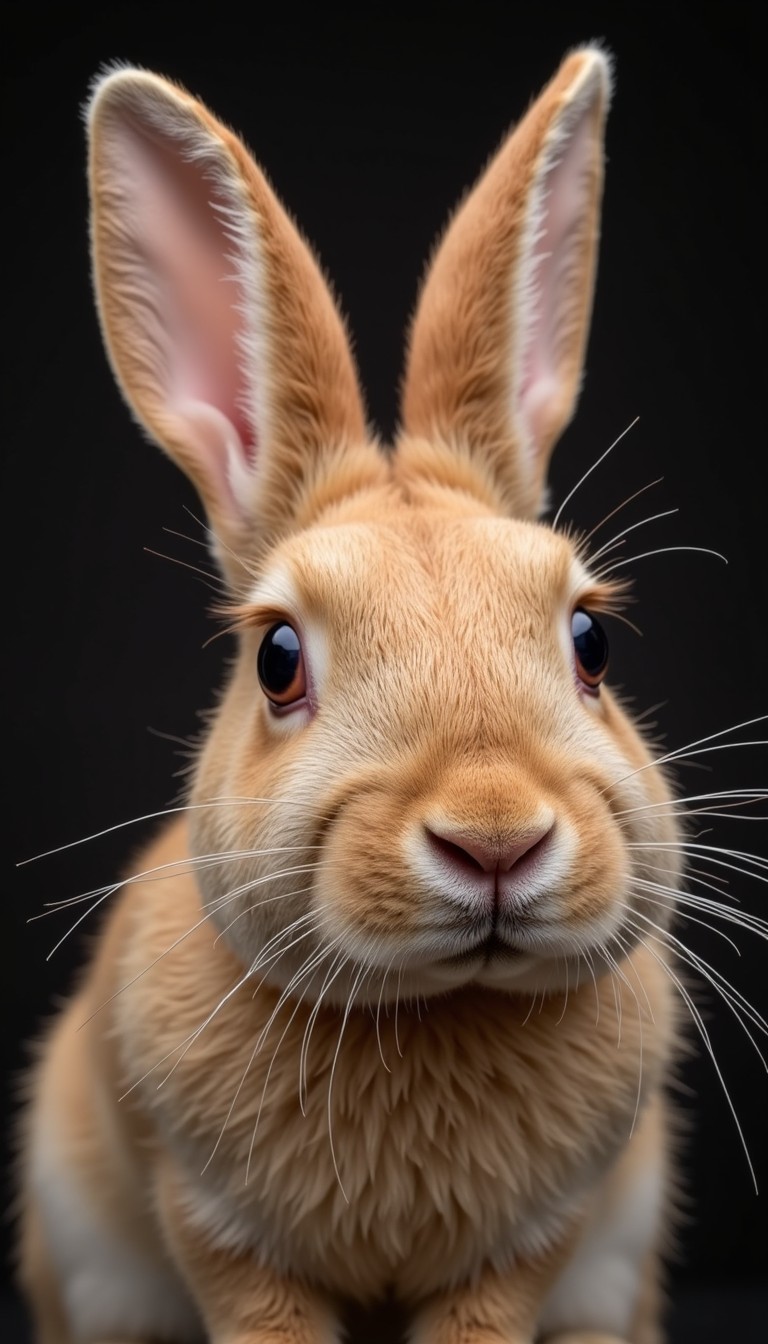 Free Curious Rabbit Portrait Image - Rabbit, Bunny, Pet | Download at ...