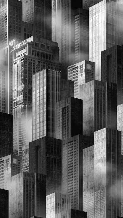 Free Urban Grayscale Architecture Image - Cityscape, Monochrome ...