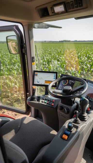 Interior Tractor Computer Free Farmer Operating Tractor Image - Farmer, Tractor, Agriculture ...