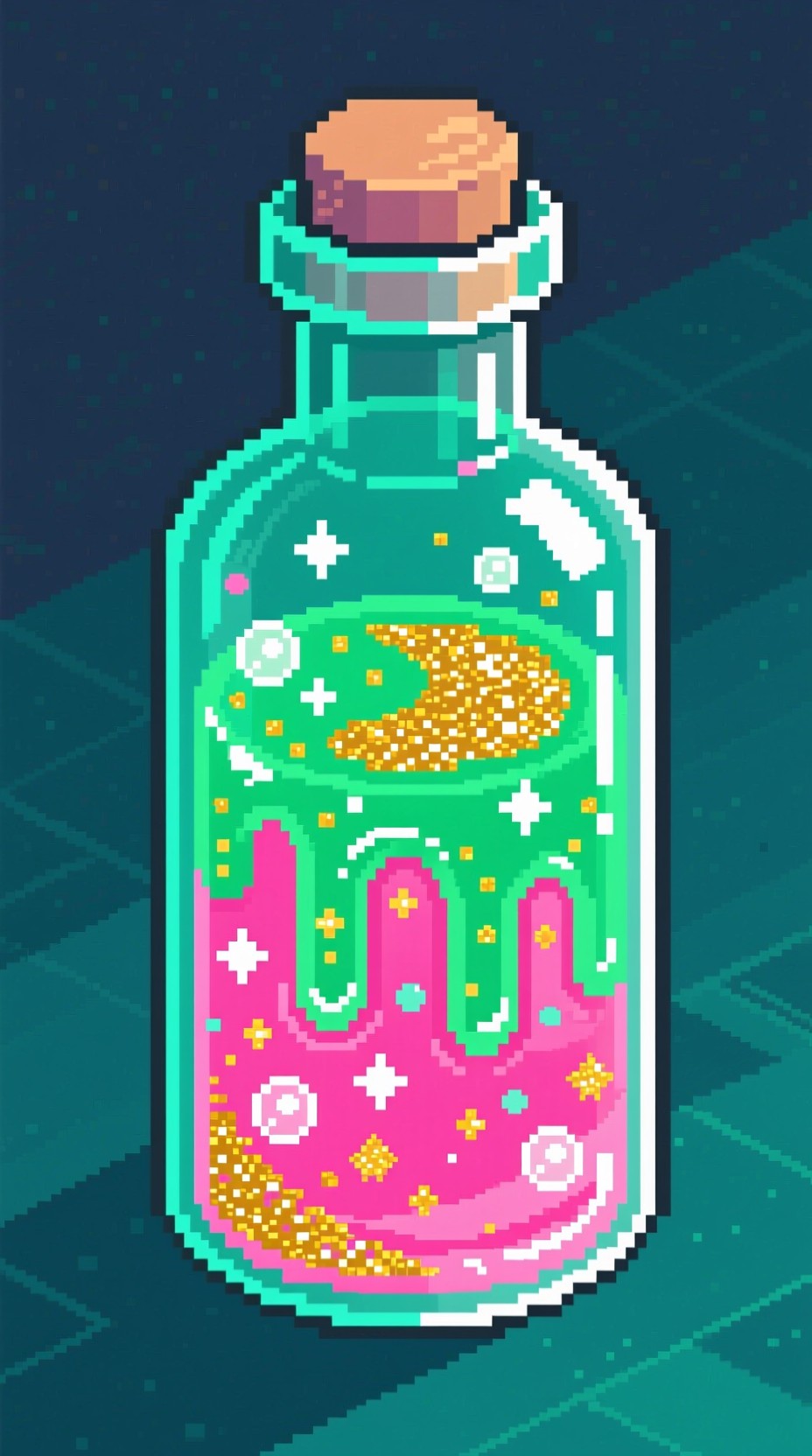 Free Mystical Pixel Potion Image - Potion, Pixel, Magical | Download at ...