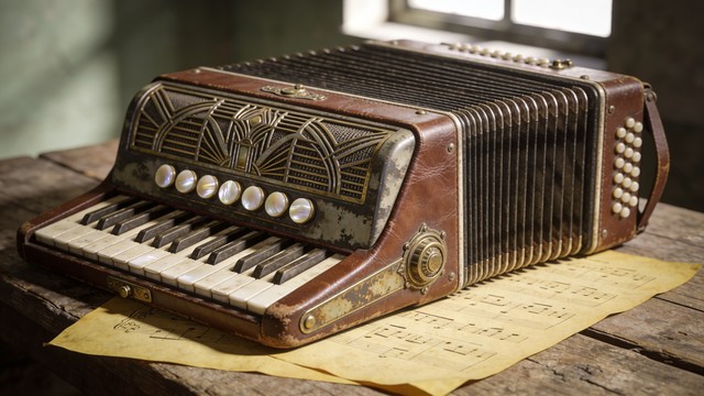 Free Vintage Accordion Beauty Image - Accordion, Vintage, Antique ...