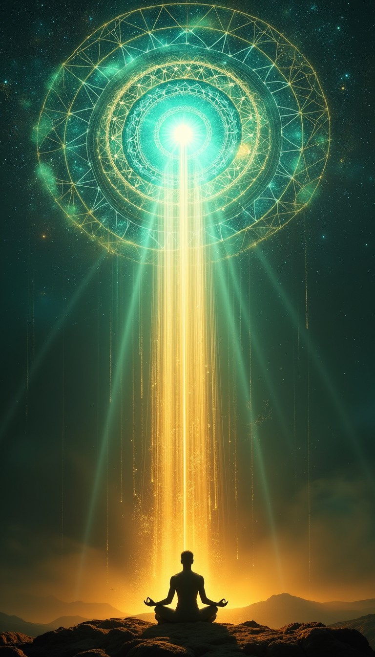 Free Divine Matrix Awakening Image - Meditation, Enlightenment, Cosmic ...