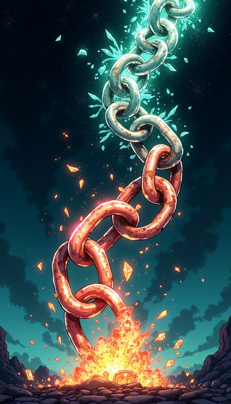 Free Chains Becoming Light Image - Chain, Transformation, Evolution ...