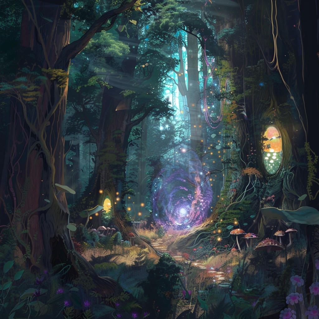 Free Enchanted Forest Gateway Image - Forest, Magical, Mystical ...