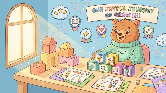 Free Bear Celebrates Achievements Image - Bear, Illustration, Children ...