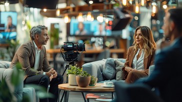 Free Studio Interview Setup Image - Interview, Studio, Camera ...