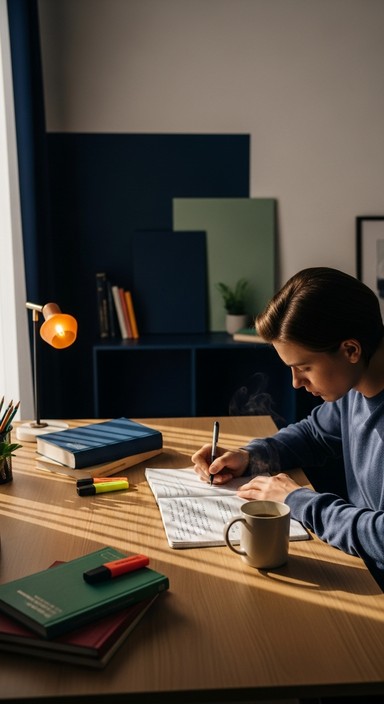 Free Focused study session Image - Studying, Focus, Desk | Download at ...