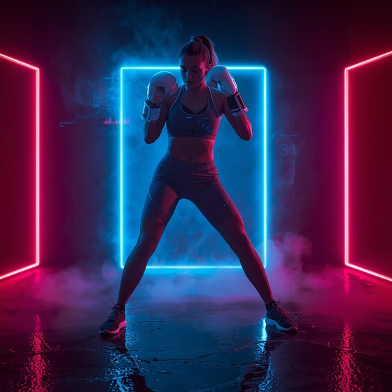 Free Neon Boxing Power Image - Cyberpunk, Neon, Boxing | Download at ...