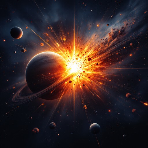 Free Dissolving Cosmic Sphere Image - Planet, Cosmic, Dissolution ...